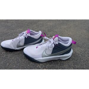 Nike Girl's Team Hustle D 10 SE Athletic Shoes DQ8375-500 Barely Grape Sz 6.5Y